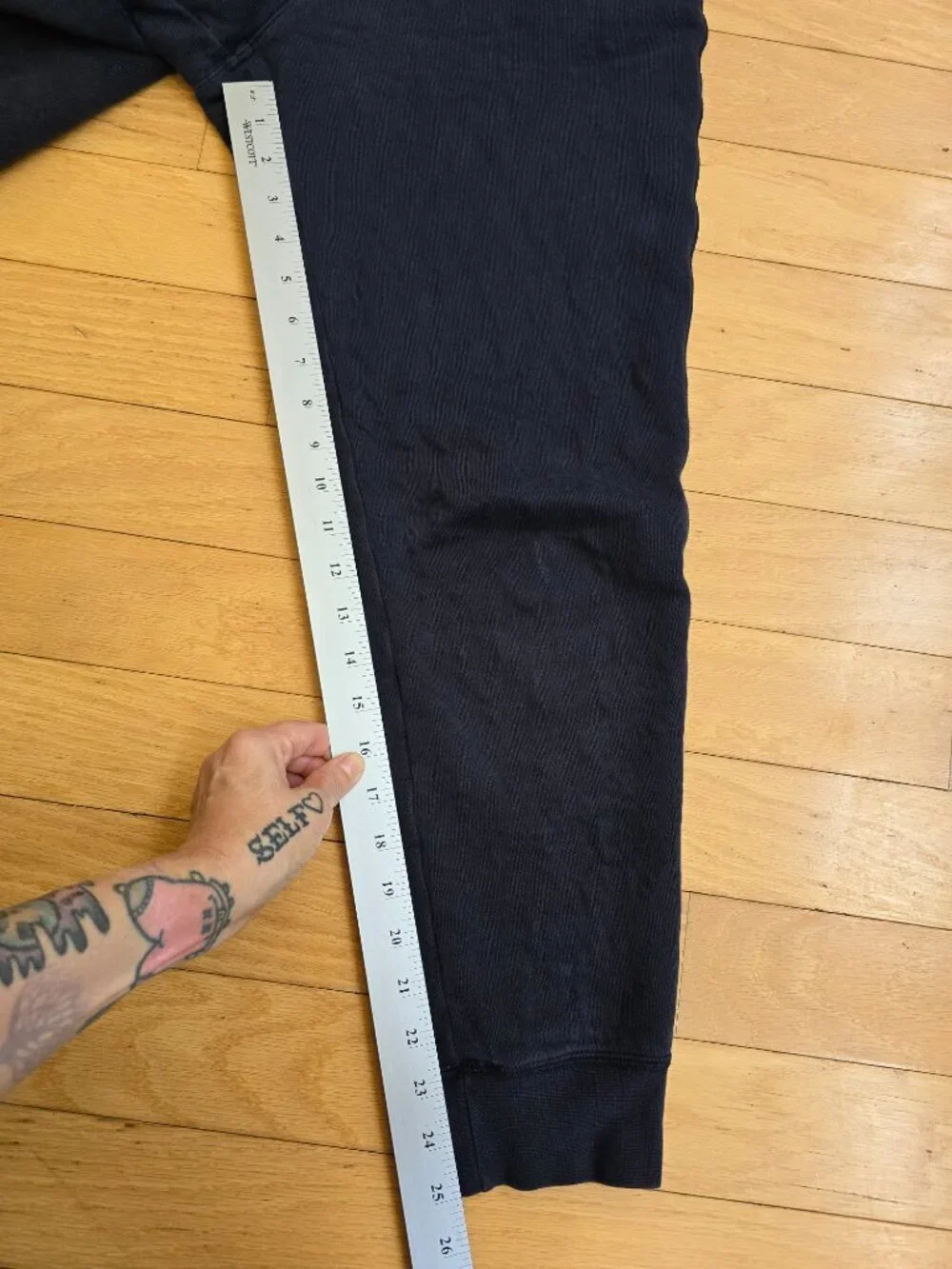 Uniqlo | sporty navy blue fleece lined jogger sweatpants | MENS S